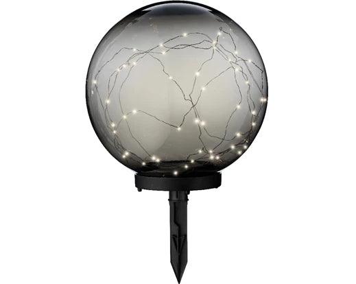 Luce solare D.30cm H.38cm grigio Lumineo - Brico Sapiens - L' evoluzione del fai da te Luce solare D.30cm H.38cm grigio Lumineo - Brico Sapiens - L' evoluzione del fai da te